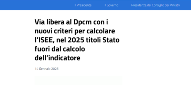 Esclusione titoli di stato dal calcolo dell’ISEE